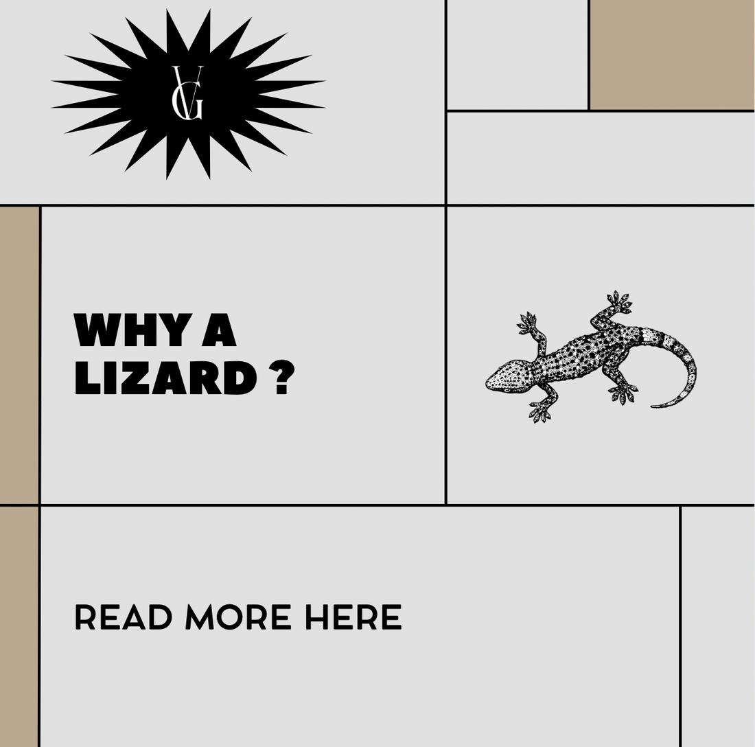 What represent the lizard ?